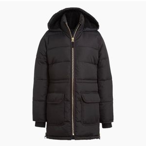 J. Crew Factory Vail Puffer Coat